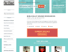 Tablet Screenshot of churchsmart.com